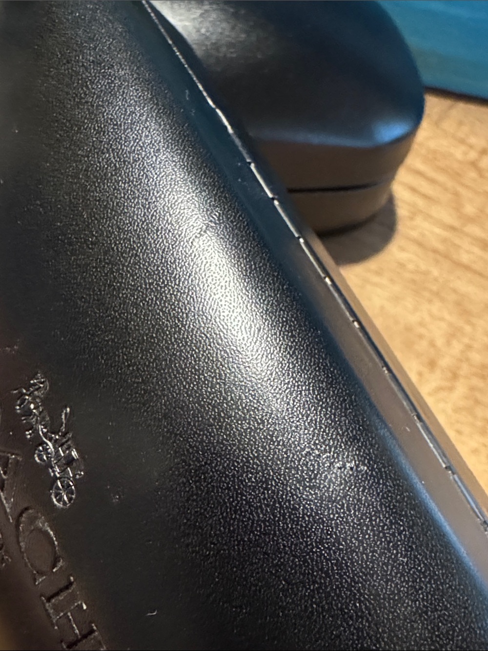 Coach Set of 2 Black Hard Sunglass Cases (one large, one medium) - Picture 10 of 11